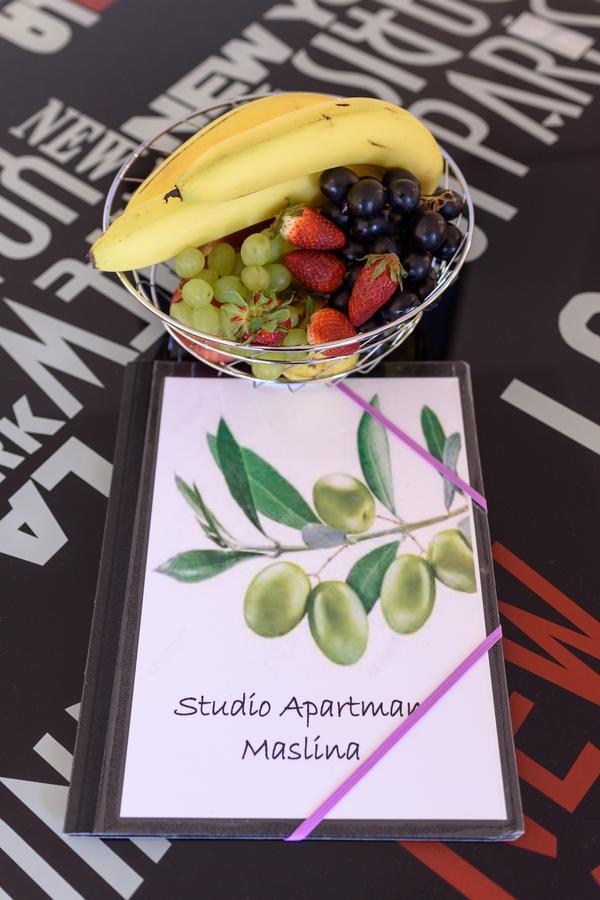 Studio Apartment Maslina Gornji Karin Phòng bức ảnh